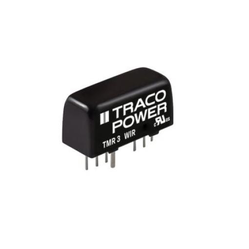 TRACOPOWER Měnič DC/DC TMR 3WIR, výstup: 15 V dc 1.6 kV dc, Vin 36V dc 100 mA, Vin 9V 3 W -40 °C 90 °C Průchozí otvor