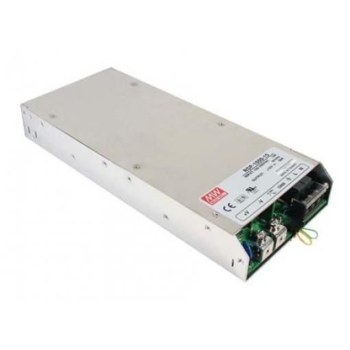 Spínaný napájecí zdroj, počet výstupů: 1 RSP-1000-12 12V dc Šasi 720 W RSP-1000 MEAN WELL 370 V dc, 264V ac
