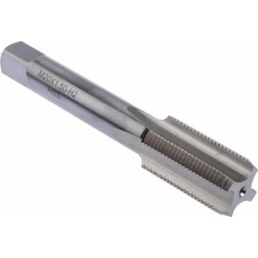 Sada závitníků, HSS Ruční závitník, velikost závitu: M20 Metrické, celková délka: 112 mm, Rovná ploutve RS PRO
