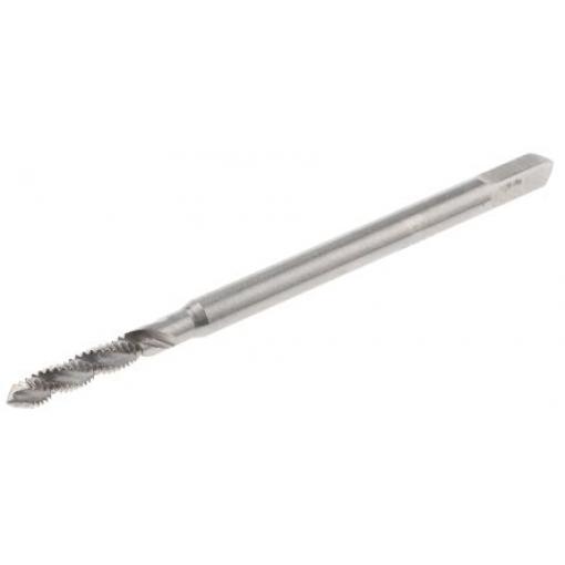 Závitník, HSS Strojní závitník, velikost závitu: M2 Metrické, celková délka: 41 mm, Spirálová drážka RS PRO