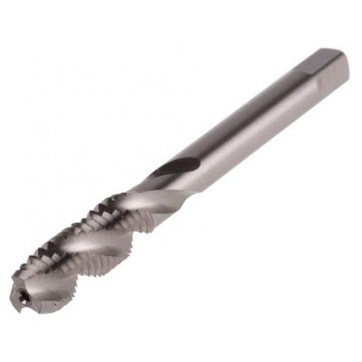 Závitník, HSS Strojní závitník, velikost závitu: M8 Metrické, celková délka: 75 mm, Spirálová drážka RS PRO