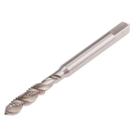 Závitník, HSS Strojní závitník, velikost závitu: M5 Metrické, celková délka: 58 mm, Spirálová drážka RS PRO