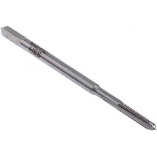 Závitník, HSS Ruční závitník, velikost závitu: M2 Metrické, celková délka: 41 mm RS PRO