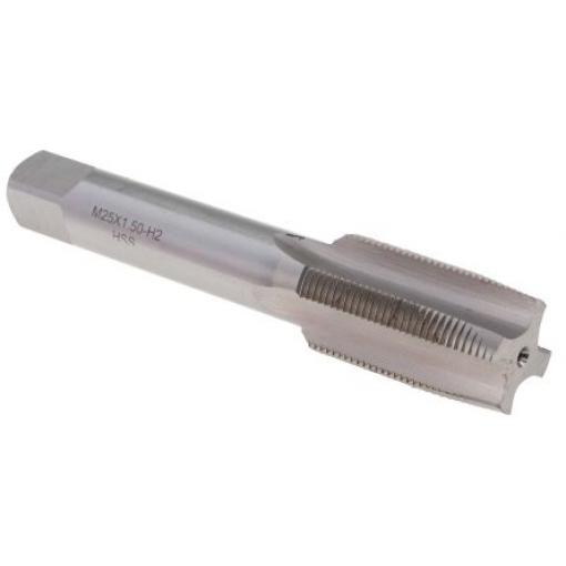 Sada závitníků, HSS Ruční závitník, velikost závitu: M25 Metrické, celková délka: 130 mm, Rovná ploutve RS PRO