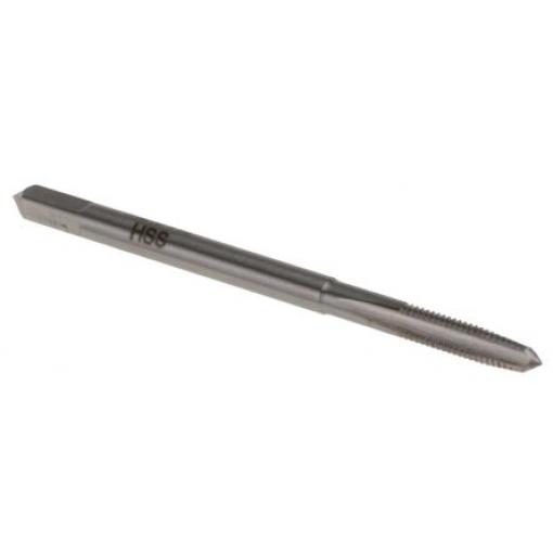 Závitník, HSS Ruční závitník, velikost závitu: 2.5 Metrické, celková délka: 44.5 mm, Rovná ploutve, koncovka RS PRO
