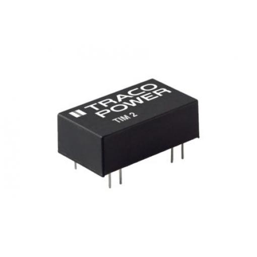 TRACOPOWER Měnič DC/DC TIM 2, výstup: 5 V dc 5 kV ac, Vin 75V dc 400 mA, Vin 36V 2 W -40 °C 95 °C Průchozí otvor
