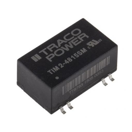 TRACOPOWER Měnič DC/DC TIM 3.5, výstup: 12 V dc 5 kV ac, Vin 18V dc 292 mA, Vin 9V 3.5 W -40 °C 90 °C Povrch