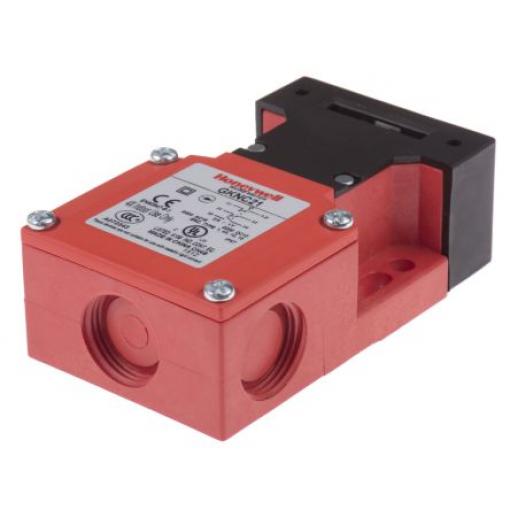 Blokovací bezpečnostní spínač, řada: GKN 2NC/1NO Laminát
