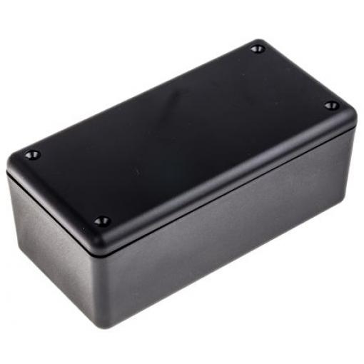 RS PRO Pouzdro, řada: 82 IP40 Nestíněný barva Černá barva Černá ABS 130 mm 50.1 mm 65 mm