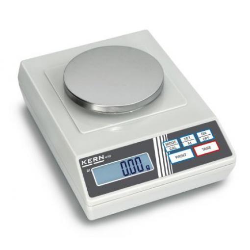 Váhy Přesný 600g, rozlišení: 0.01 g, číslo modelu: 440-35A, Typ C, 3-kolíková (Global) Kern