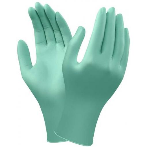 Ansell Jednorázové rukavice 100, Zelená M Neopren MICROFLEX NeoTouch 25-101