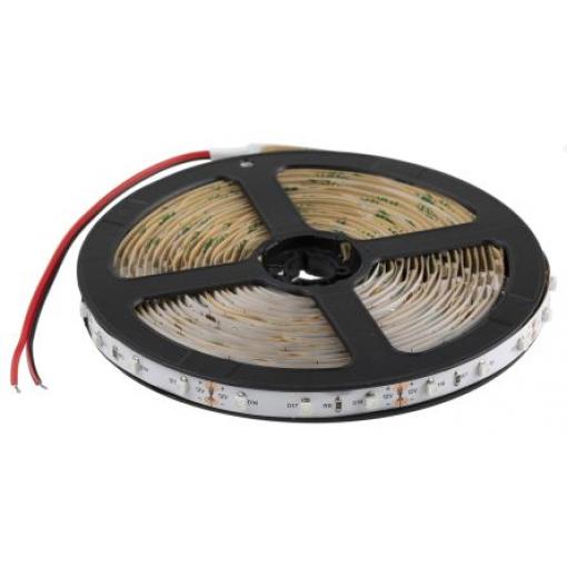 RS PRO Páska LED, řada: LS, počet diod LED/metr: 60, Žlutá, délka pásky: 5 m, 12 V, napájení na měřidlo: 4.8 W, šířka