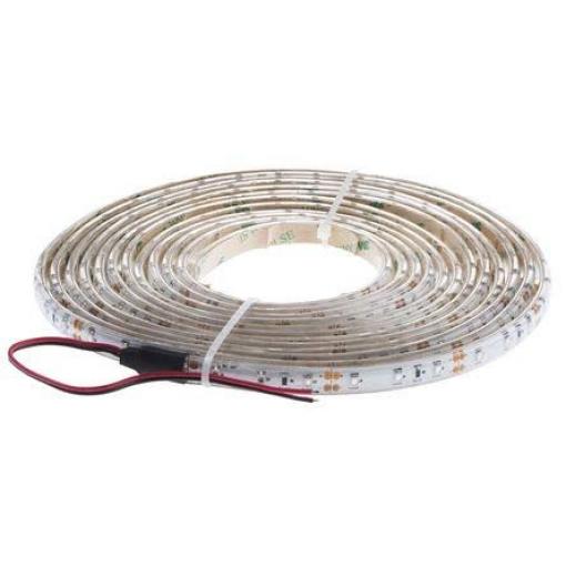 RS PRO Páska LED, řada: LS, počet diod LED/metr: 60, Modrá, délka pásky: 5 m, 12 V, napájení na měřidlo: 4.8 W, šířka