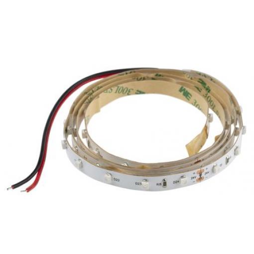 RS PRO Páska LED, řada: LS, počet diod LED/metr: 60, Žlutá, délka pásky: 1 m, 24 V, napájení na měřidlo: 4.8 W, šířka