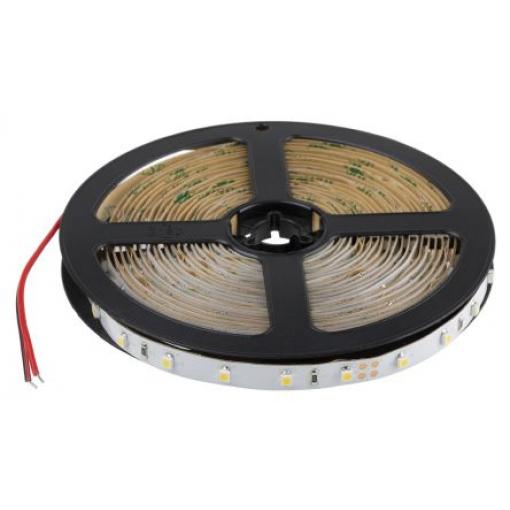 RS PRO Páska LED, řada: LS, počet diod LED/metr: 60, 4500k, Neutrální bílá, délka pásky: 5 m, 24 V, napájení na měřidlo: