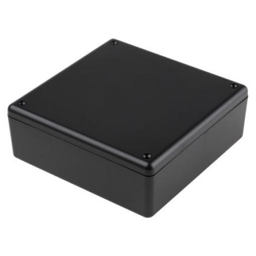 RS PRO Pouzdro, řada: 82 IP40 Nestíněný barva Černá barva Černá ABS 125 mm 45 mm 125 mm