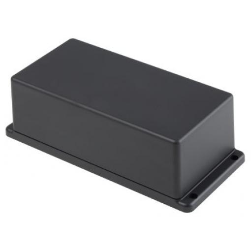 RS PRO Pouzdro, řada: 83 IP40 Nestíněný S přírubou barva Šedá barva Šedá ABS 190 mm 60 mm 86 mm