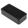 RS PRO Pouzdro IP54 Stíněné barva Černá barva Černá ABS 100 mm 25 mm 50 mm