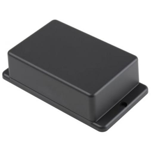 RS PRO Pouzdro, řada: 83 IP40 Nestíněný S přírubou barva Šedá barva Šedá ABS 127 mm 35.5 mm 70.6 mm