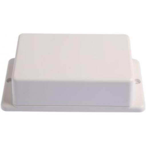 RS PRO Pouzdro, řada: 83 IP40 Nestíněný S přírubou barva Bílá barva Bílá ABS 127 mm 35.5 mm 70.6 mm