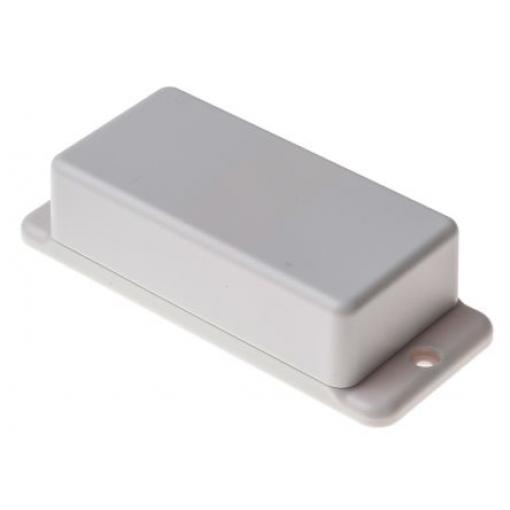 RS PRO Pouzdro, řada: 83 IP40 Nestíněný S přírubou barva Bílá barva Bílá ABS 111 mm 27.5 mm 45.6 mm