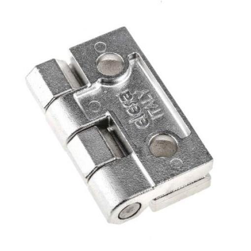 Kloubový závěs Výkyvné Kolík, Elektrolytické leštění, Nerezová ocel Šroubová Pravý, délka: 60 mm x 60 mm x 8 mm Elesa