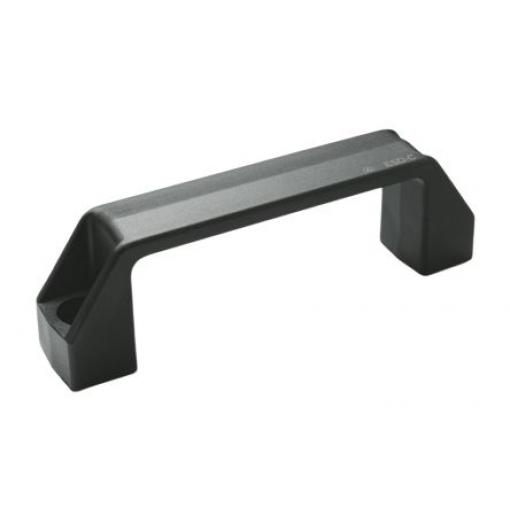 Držadlo barva Černá, Plastové, Matný, délka: 109 mm x 38 mm x 21 mm 93.5 mm Elesa