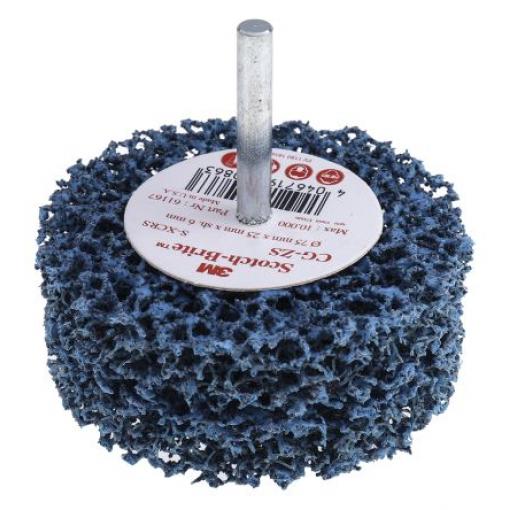 Brusný disk, řada: CG-ZS Karbid křemíku zrnitost 1 Pryskyřice 75 mm, max. bezpečná rychlost: 10000 rpm 3M, tloušťka: 25