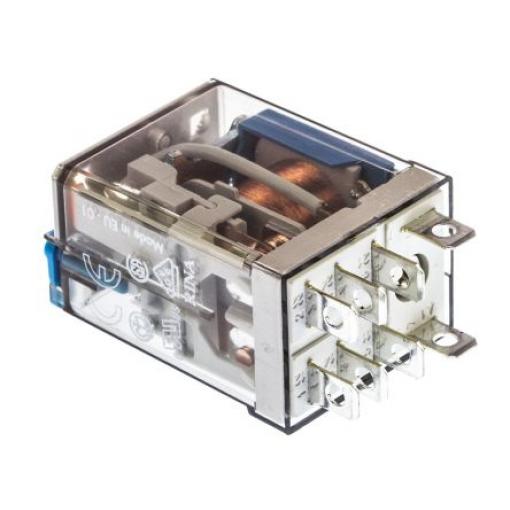 Finder Výkonové relé DPDT 12 A 24 V dc 56