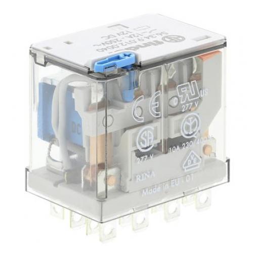 Finder Výkonové relé 4PDT 12 A 12 V dc 56