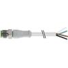 Kabel ovladače snímače, A: Vnější, A: Rovný 4, B: Bez koncovky, 250V ac/dc, IP65, IP67, řada: 7014 RS PRO 5 m