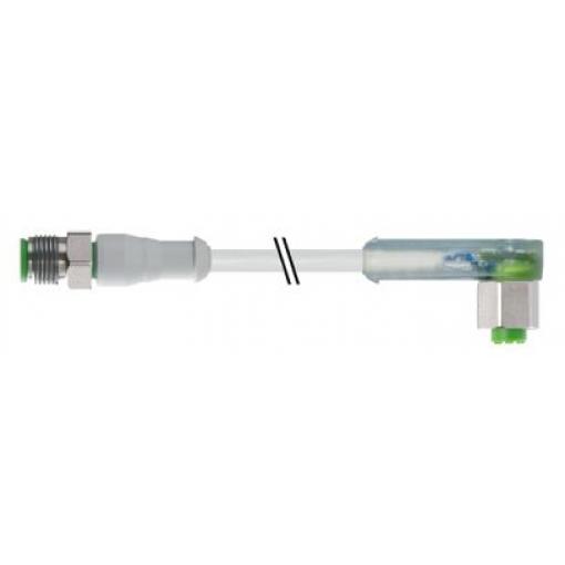 Kabel ovladače snímače, A: Vnější, A: Pravoúhlý 3, B: Přímý, B: Vnitřní, 250V 4, IP65, IP68, řada: 7014 RS PRO 2 m