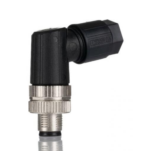 Kulatý konektor, počet kontaktů: 5, Kabel, velikost: M12 Phoenix Contact, pohlaví kontaktu: Vnější, orientace těla: