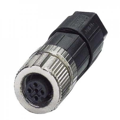 Kulatý konektor, počet kontaktů: 5, Kabel, velikost: M12 Phoenix Contact, pohlaví kontaktu: Vnitřní, orientace těla: