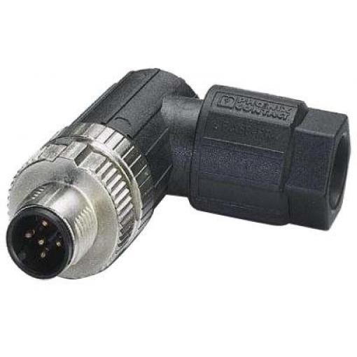 Kulatý konektor, počet kontaktů: 4, Kabel, velikost: M12 Phoenix Contact, pohlaví kontaktu: Vnější, orientace těla: