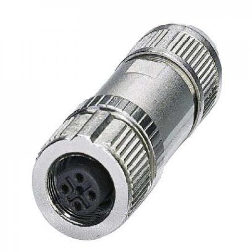 Kulatý konektor, počet kontaktů: 5, Kabel, velikost: M12 Phoenix Contact, pohlaví kontaktu: Vnitřní, orientace těla: