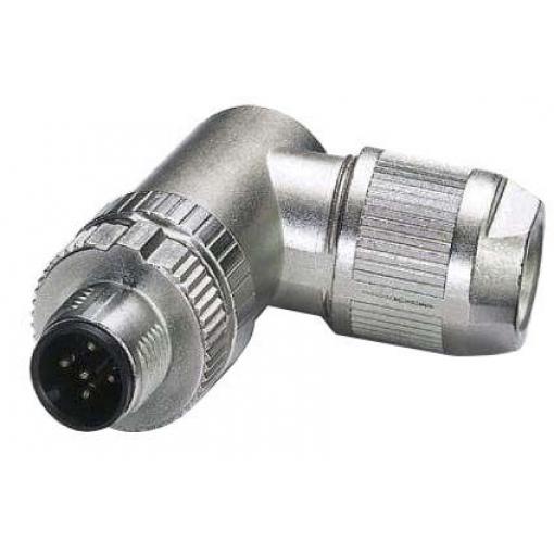 Kulatý konektor, počet kontaktů: 5, Kabel, velikost: M12 Phoenix Contact, pohlaví kontaktu: Vnější, orientace těla: