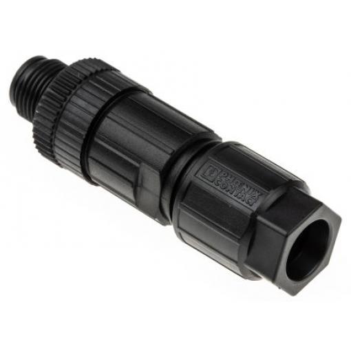 Kulatý konektor, počet kontaktů: 5, Kabel, velikost: M12 Phoenix Contact, pohlaví kontaktu: Vnější, orientace těla: