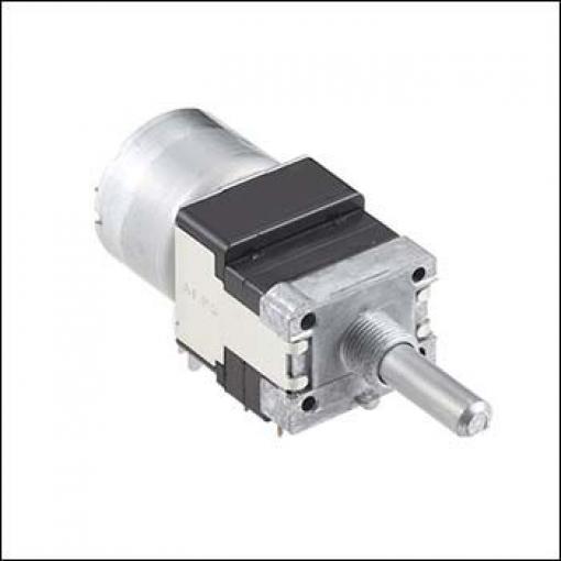Potenciometr, průměr hřídele: 6 mm 1otáčkový, řada: RK 168 100 kΩ 20 % 0.05 W RK16814MGA0K Rotační, Průchozí otvor 4