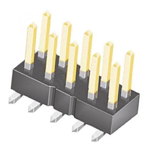 Samtec Kolíkový konektor, řada: TSM, Deska-deska, Vodič-deska, počet kontaktů: 16, počet řad: 2, rozteč: 2.54 mm,