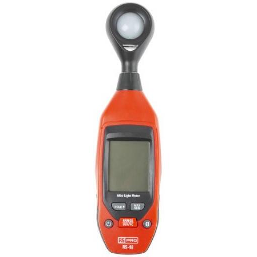 Expozimetr 40000 lx, číslo modelu: RS-92 RS PRO 0lx, přesnost: ±5 %