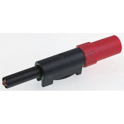 Hirschmann Test & Measurement Banánek, 4 mm, 60V dc, 16A, Černá, Vnější Šroubová, materiál kontaktu: Slitina berylia a