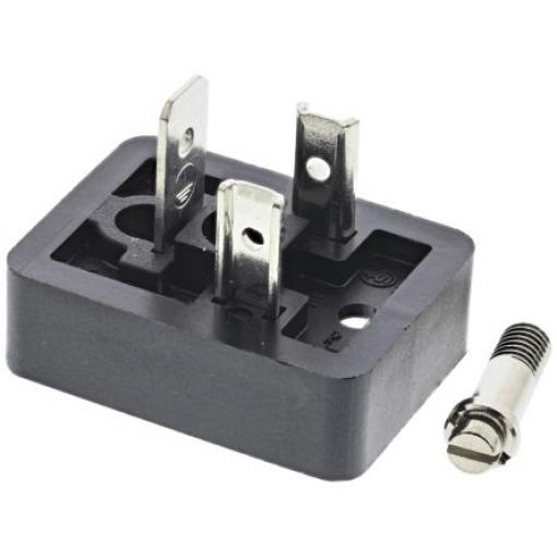 Hirschmann Konektor elektromagnetického ventilu, řada: GSN, formát pólů: 2+E DIN 43650 B, Šroubová svorka, IP65, 25 V