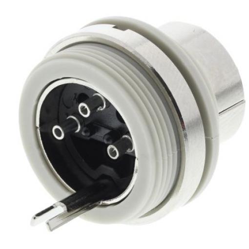 Hirschmann Zástrčka DIN, řada: 3100, počet kontaktů: 3, velikost: Standard, 34 V ac/dc, orientace těla: Rovný, IP30 4A