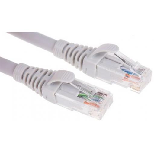 Brand-Rex Kat6 Ethernetové kabely, Šedá, Nízko dýmivý bezhalogenový, 0.7 kV ac, 1kV dc 1 m, typ pláště: Nestíněný
