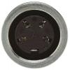 Amphenol Industrial Zásuvka DIN, řada: C 091 D, počet kontaktů: 4, velikost: M16, 300 V ac/dc, orientace těla: Rovný,