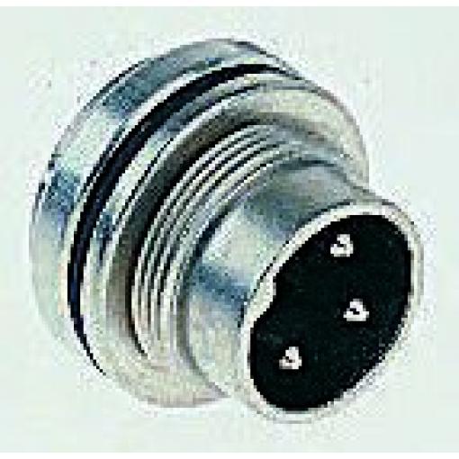 Amphenol Industrial Zástrčka DIN, řada: C 091 D, počet kontaktů: 7, velikost: M16, 300 V ac/dc, orientace těla: Rovný,