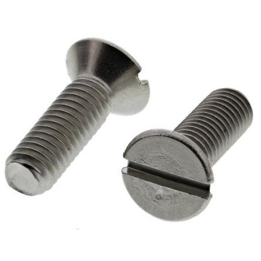RS PRO Šroub s nízkou půlkulovou hlavou Drážka, Obyčejný, Nerezová ocel hlavice Zapuštěná, velikost závitu: M3 16.0 mm