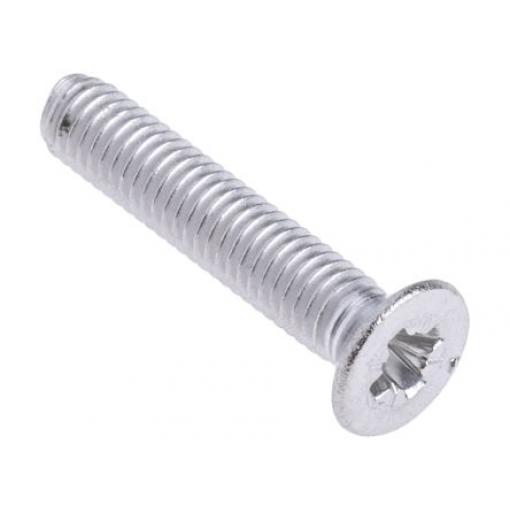 RS PRO Šroub s nízkou půlkulovou hlavou Pozidriv, Nerezová ocel hlavice Zapuštěná, velikost závitu: M3 16.0 mm