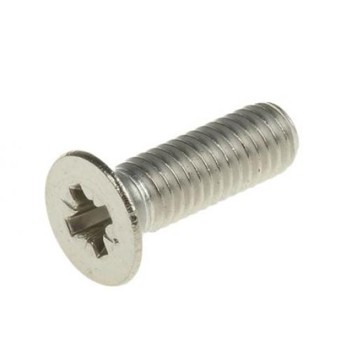 RS PRO Šroub s nízkou půlkulovou hlavou Pozidriv, Nerezová ocel hlavice Zapuštěná, velikost závitu: M3 16.0 mm
